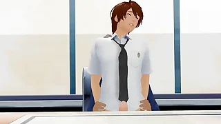 Dean's Pet: extra curricular (dean shows femboy a complying time)